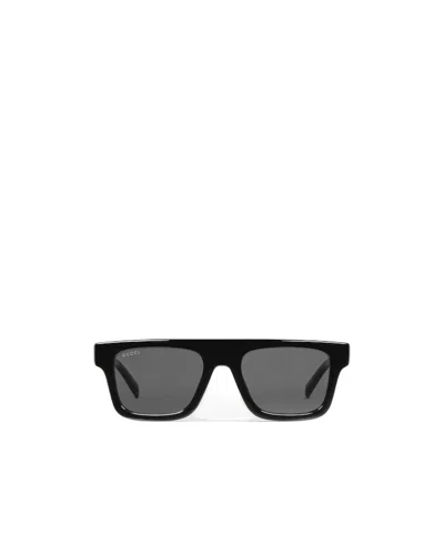 Gucci Eyewear Square Frame Sunglasses In Black