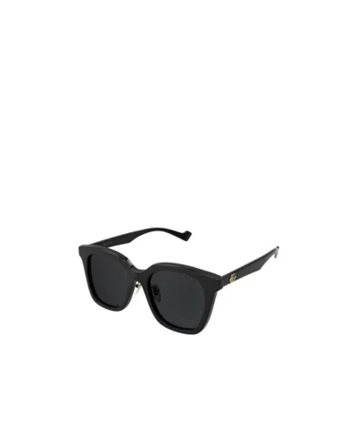 Gucci Eyewear Square Frame Sunglasses In Black