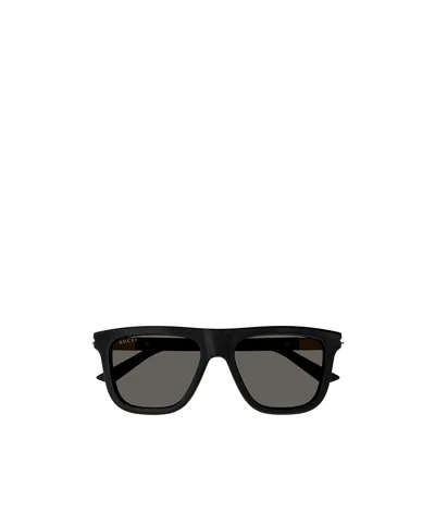 Gucci Eyewear Square Frame Sunglasses In Black