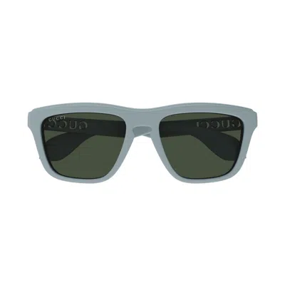 Gucci Eyewear Square Frame Sunglasses In Blue