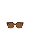 Gucci Eyewear Square Frame Sunglasses In Brown