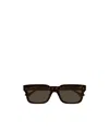 Gucci Eyewear Square-frame Sunglasses In Brown