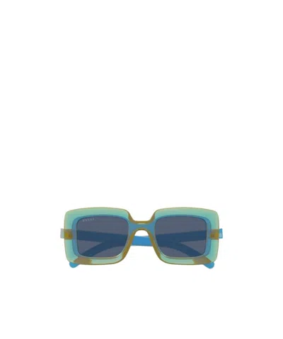 GUCCI GUCCI EYEWEAR SQUARE FRAME SUNGLASSES