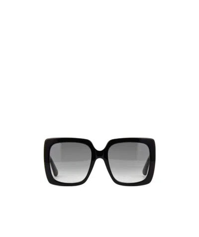 Gucci Eyewear Square Frame Sunglasses In Gray
