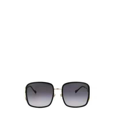 GUCCI GUCCI EYEWEAR SQUARE FRAME SUNGLASSES