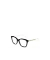Gucci Eyewear Squared-frame Glasses In Black