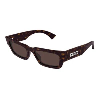 Gucci Eyewear Sunglasses In Brown