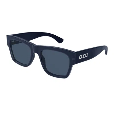 Gucci Eyewear Sunglasses In Blue