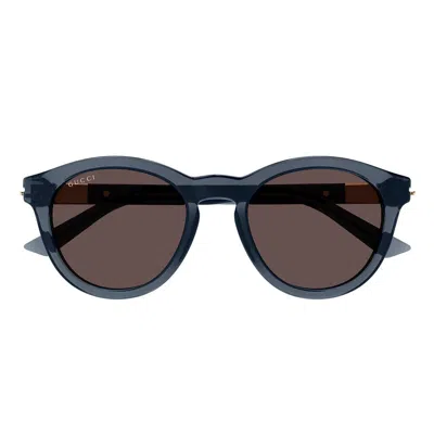 Gucci Eyewear Sunglasses In Blue