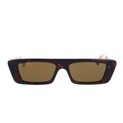Gucci Eyewear Sunglasses In Brown