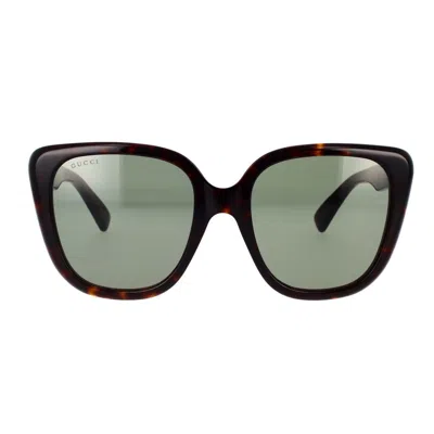 Gucci Eyewear Sunglasses In Brown