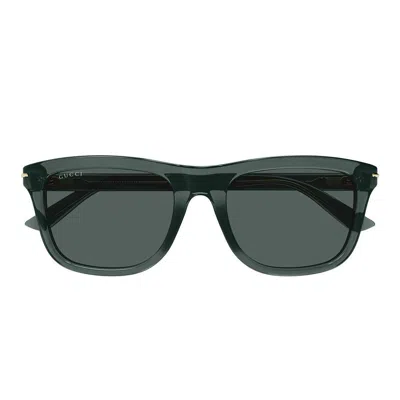 Gucci Eyewear Sunglasses In Green