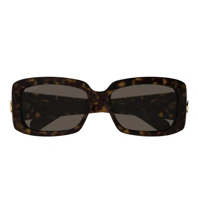Gucci Eyewear Sunglasses In Brown