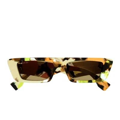 Gucci Eyewear Sunglasses In Yellow