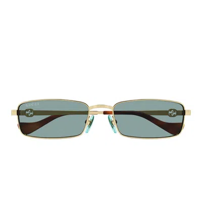 Gucci Eyewear Sunglasses In Gold