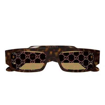 Gucci Eyewear Sunglasses In Brown