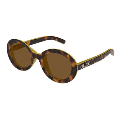 Gucci Eyewear Sunglasses In Brown
