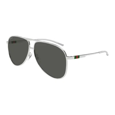 Gucci Eyewear Sunglasses In Silver