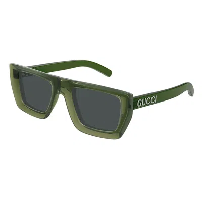 Gucci Eyewear Sunglasses In Green