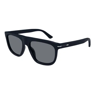 Gucci Eyewear Sunglasses In Blue