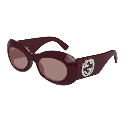 Gucci Eyewear Sunglasses In Purple