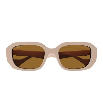Gucci Eyewear Sunglasses In Pink