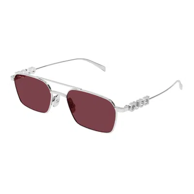 Gucci Eyewear Sunglasses In Silver