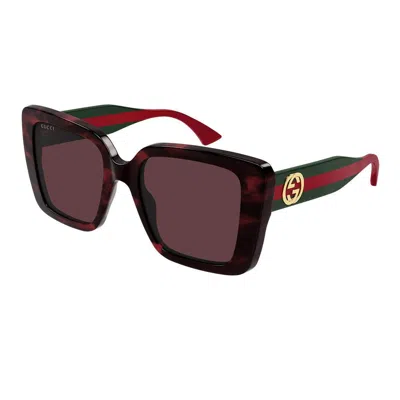 Gucci Eyewear Sunglasses In Brown