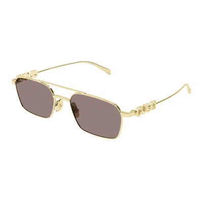 Gucci Eyewear Sunglasses In Gold