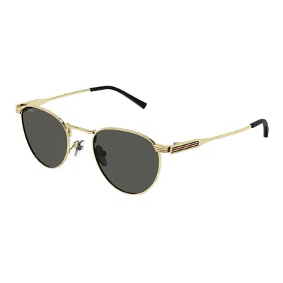 Gucci Eyewear Sunglasses In Gold