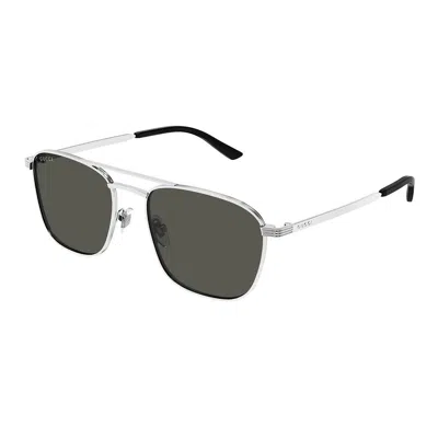 Gucci Eyewear Sunglasses In Silver