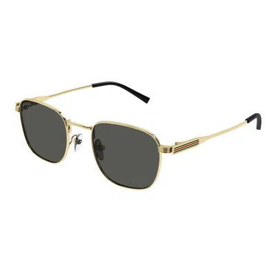 Gucci Eyewear Sunglasses In Gold
