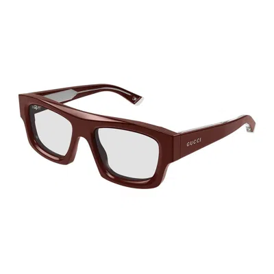 Gucci Eyewear Sunglasses In Red