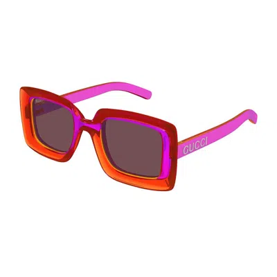 Gucci Eyewear Sunglasses In Purple