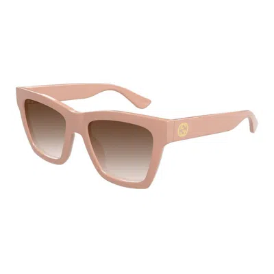 Gucci Eyewear Sunglasses In Pink