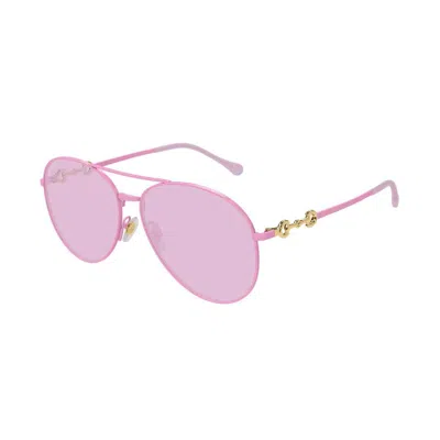 Gucci Eyewear Sunglasses In Purple