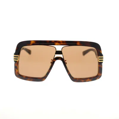 Gucci Eyewear Sunglasses In Brown