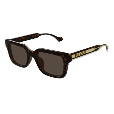 Gucci Eyewear Sunglasses In Brown