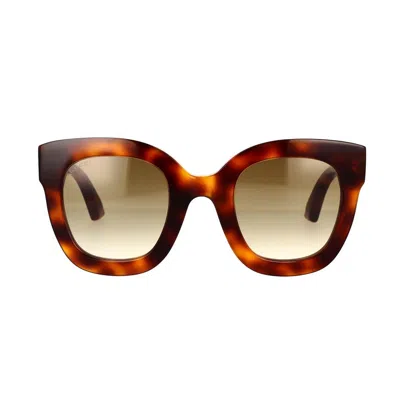 Gucci Eyewear Sunglasses In Brown