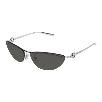 Gucci Eyewear Sunglasses In Silver