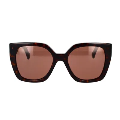 Gucci Eyewear Sunglasses In Brown