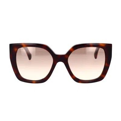 Gucci Eyewear Sunglasses In Brown