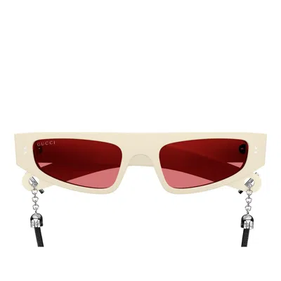 Gucci Eyewear Sunglasses In White