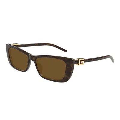 Gucci Eyewear Sunglasses In Brown