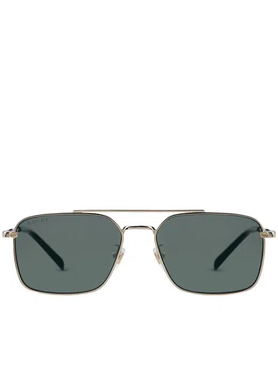 Gucci Eyewear Sunglasses Accessories In Metallic