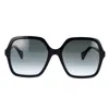 Gucci Oversize-frame Sunglasses In Black