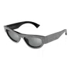 Gucci Recycled Acetate Cat-eye Sunglasses In Black