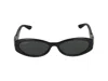 Gucci Black-black-grey Injectate Sunglasses In Black