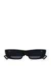 Gucci Eyewear Rectangular Frame Sunglasses In Black