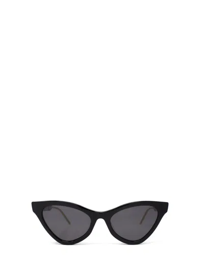 Gucci Namacheko Midnight Blue Wool Polo Shirt In Black